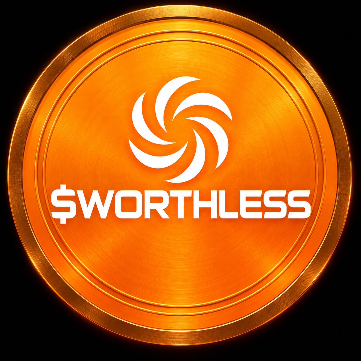 Worthless Cat coin, reverse face